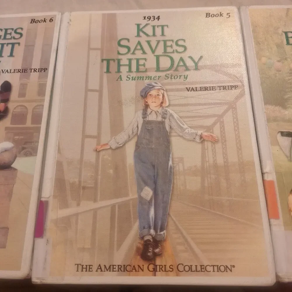 4 5 6 American Girl Kit Happy Birthday Saves The Day And Changes HB Ex-Lib